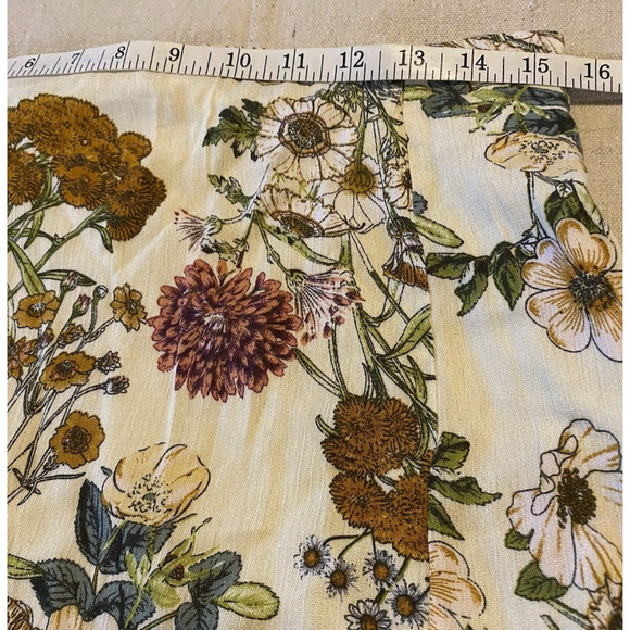 Davi & Dani Midi Skirt Womens Medium Sexy High Slit Flowing Cottage Core Skirt - Picture 12 of 16